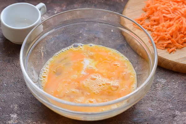 омлет с морковью рецепт с фото 4